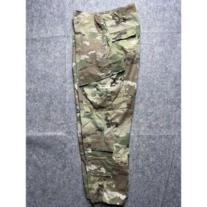 Camo‎ Cargo Pants Tactical Military Style Multi Pocket Outdoor Size Medium-Short